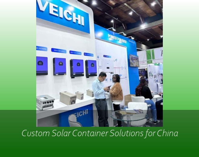 Custom Solar Container Solutions for China